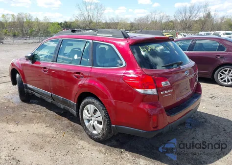 2011 Subaru Outback from USA, damaged, VIN 4S4BRBATXB1334550